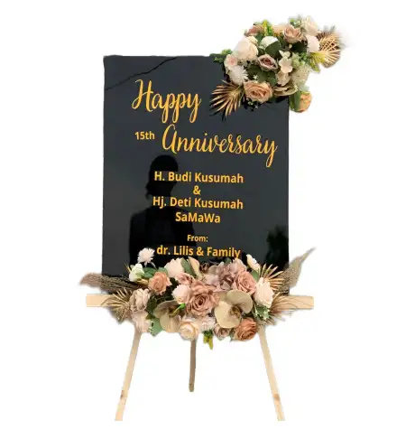 Papan Bunga Akrilik Siakin